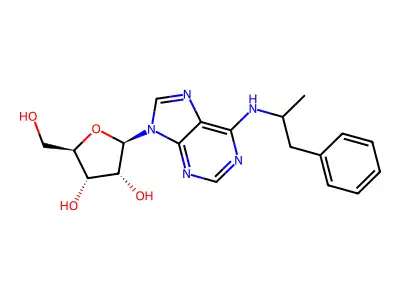 Phenylisopropyladenosine structure