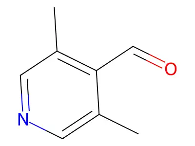 3,5-Dimethylpyridine-4-carbaldehyde structure