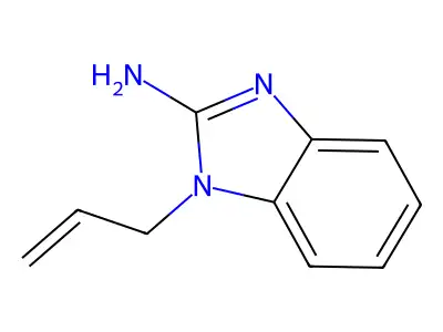 1-(prop-2-en-1-yl)-1H-1,3-benzodiazol-2-amine structure