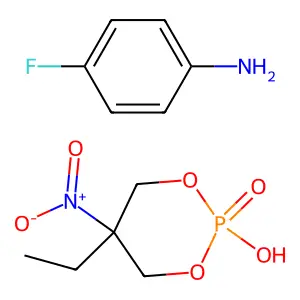 8-Methyl-8-azabicyclo[3.2.1]octan-3-one-2,4,6-trinitrophenol(1:1) structure
