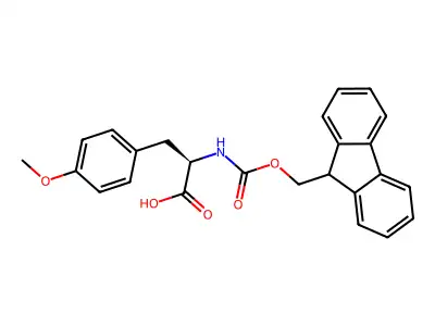 Fmoc-3-Methoxy-D-b-phenylalanine structure