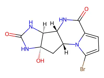 Agelastatin D structure