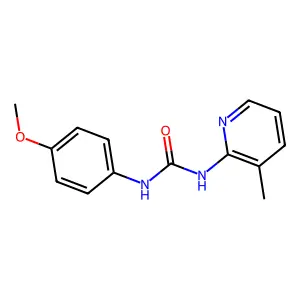 1-(4-Methoxyphenyl)-3-(3-methylpyridin-2-yl)urea structure