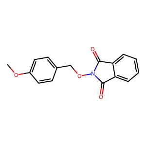 2-((4-Methoxybenzyl)oxy)isoindoline-1,3-dione structure