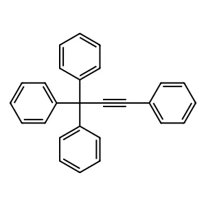 四苯基丙炔 structure