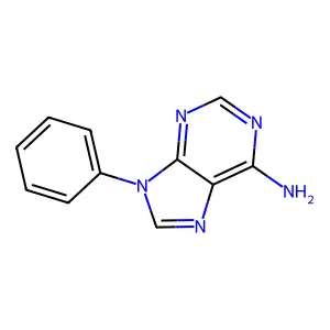 9-Phenylpurin-6-amine structure