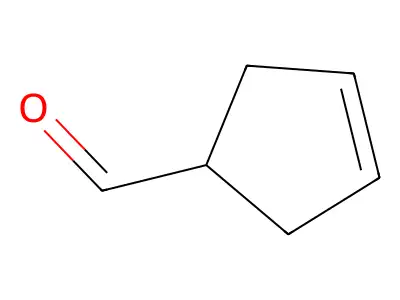 Cyclopent-3-ene-1-carbaldehyde structure