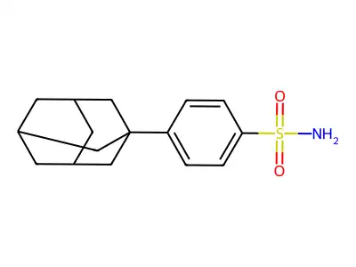 4-(1-Adamantyl)benzenesulfonamide structure