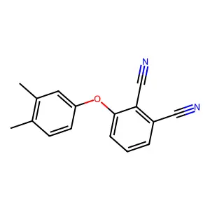 3-(3,4-Dimethylphenoxy)benzene-1,2-dicarbonitrile structure
