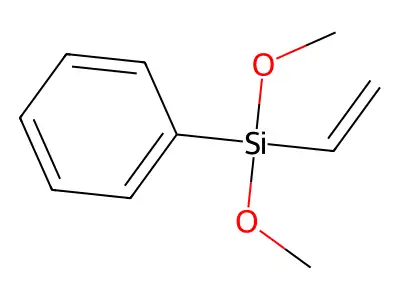 Silane, ethenyldimethoxyphenyl- structure