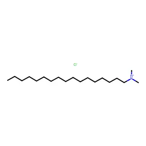 N,N-Dimethylheptadecan-1-amine--hydrogen chloride (1/1) structure