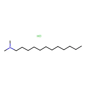 N,N-Dimethyldodecylamine hydrochloride structure