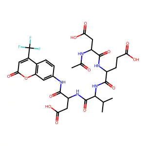 Caspase-3 Substrate (Fluorogenic) structure
