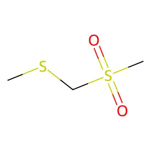 Methane, (methylsulfonyl)(methylthio)- structure