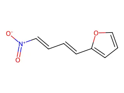 2-(4-Nitrobuta-1,3-dienyl)furan structure