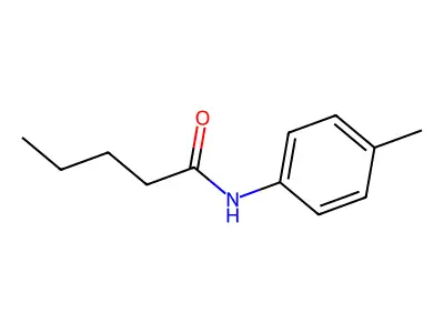 N-(4-Methylphenyl)pentanamide structure