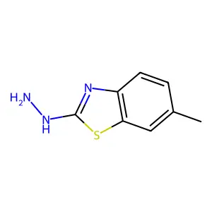 2-Hydrazinyl-6-methyl-1,3-benzothiazole structure