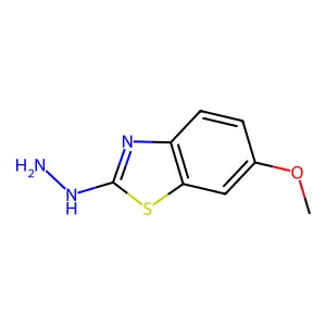 2-Hydrazinyl-6-methoxybenzo[d]thiazole structure