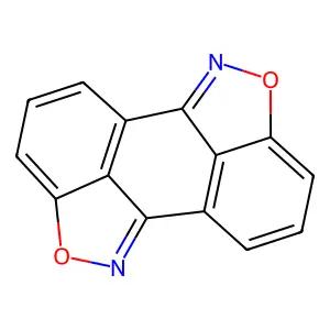 Anthra[10,4-cd:9,8-c'd']bis[1,2]oxazole structure