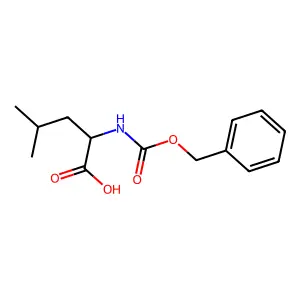 Leucine, N-carboxy-, N-benzyl ester, L- structure