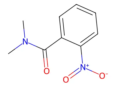 N,N-dimethyl-2-nitrobenzamide structure