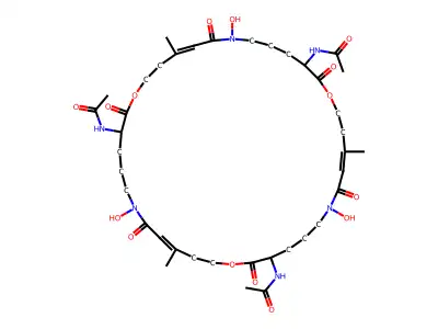 2-Hydroxy-5-hydroperoxy-2,5-dimethyldihydrofuran structure