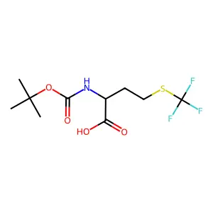 Boc-L-TFM-OH structure