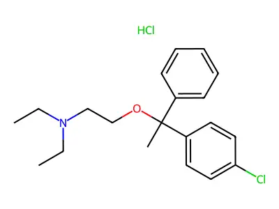 Clofenetamine Hydrochloride structure