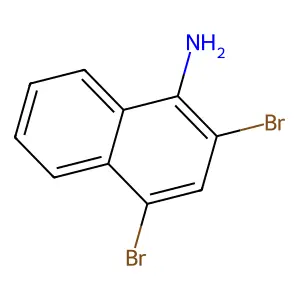 2,4-Dibromo-1-naphthylamine structure