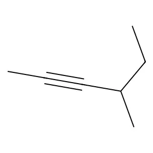 4-Methylhex-2-yne structure