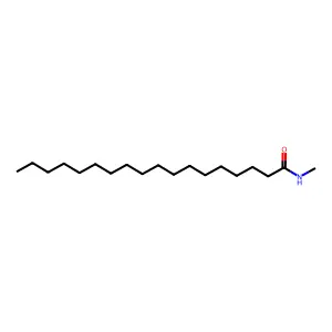 Octadecanamide, N-methyl- structure