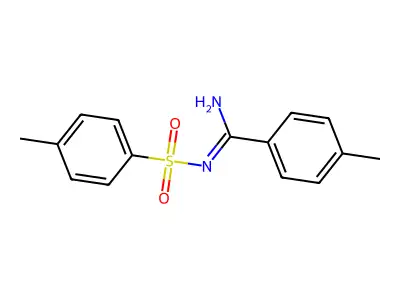 4-methyl-N-(4-methylbenzenesulfonyl)benzene-1-carboximidamide structure