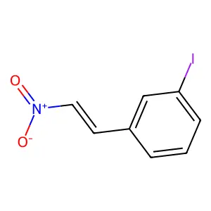 1-Iodo-3-(2-nitrovinyl)benzene structure
