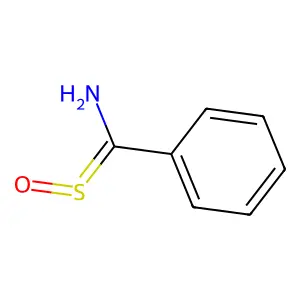 Benzenecarbothioamide, S-oxide structure