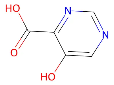 5-hydroxypyrimidine-4-carboxylic Acid structure