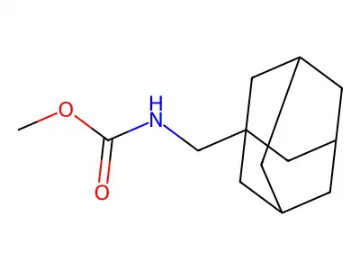 Methyl ((3r,5r,7r)-adamantan-1-ylmethyl)carbamate structure