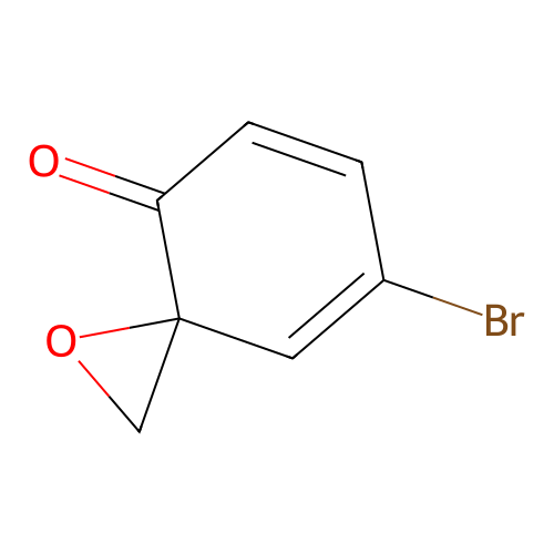 1-Oxaspiro[2.5]octa-5,7-dien-4-one, 7-bromo- structure