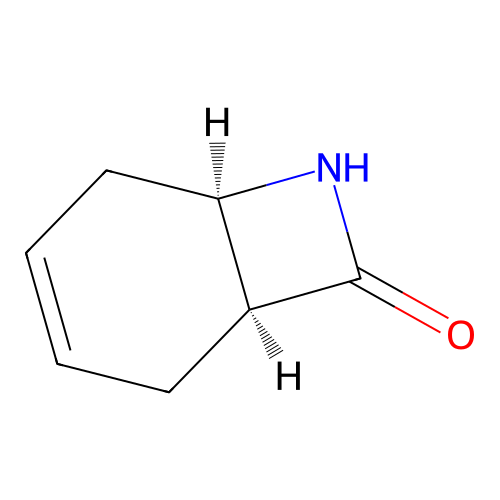 Rac-(1r,6s)-7-azabicyclo[4.2.0]oct-3-en-8-one structure