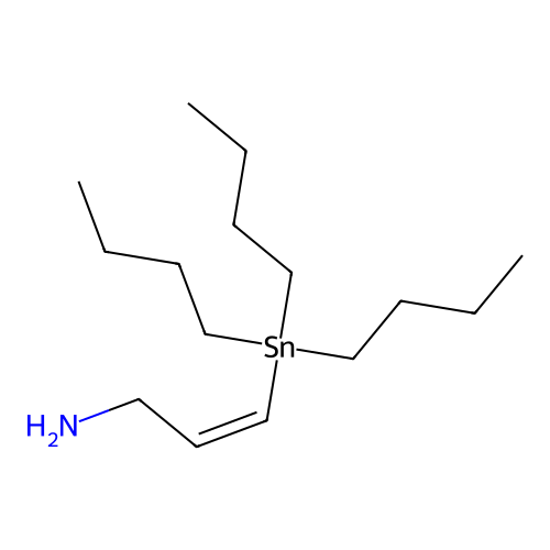 Z-3-(Tributylstannyl)-2-propen-1-amine structure