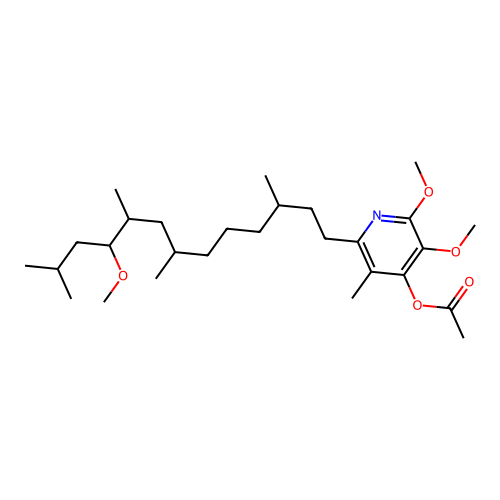 2,3-dimethoxy-6-5-methyl-4-pyridinolacetate structure