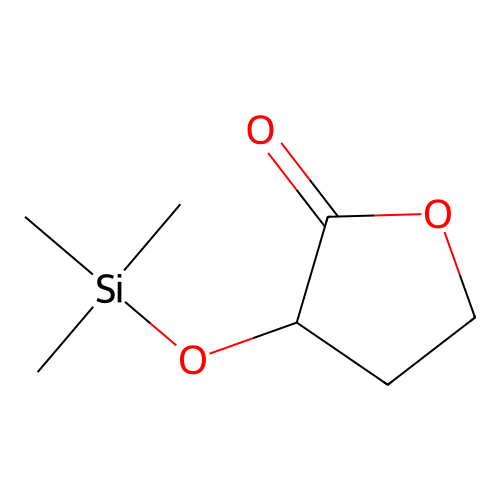 3-Deoxytetronic acid, 1,4-lactone, TMS structure