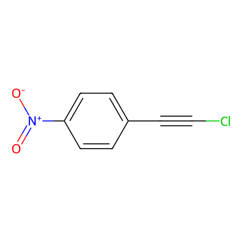 1-(Chloroethynyl)-4-nitrobenzene structure