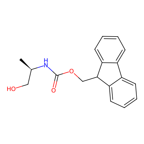 Fmoc-D-Alaninol structure