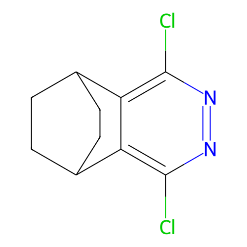 1,4-Dichloro-5,6,7,8-tetrahydro-5,8-ethanophthalazine structure
