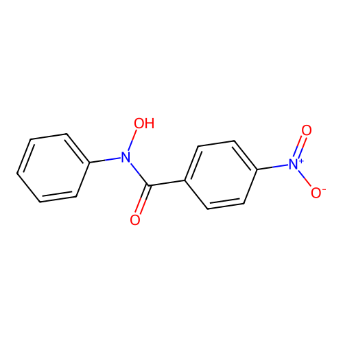 N-hydroxy-4-nitro-N-phenylbenzamide structure