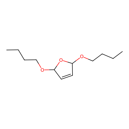 2,5-Dibutoxy-2,5-dihydrofuran structure