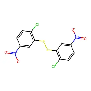 2-Chloro-5-nitrophenyl disulfide structure