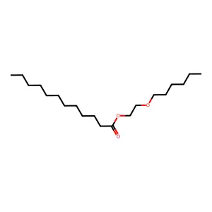 2-(Hexyloxy)ethyl laurate structure