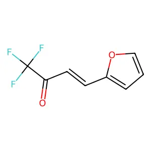 (E)-1,1,1-trifluoro-4-(furan-2-yl)but-3-en-2-one structure