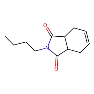 2-Butyl-3a,4,7,7a-tetrahydro-1H-isoindole-1,3(2H)-dione structure